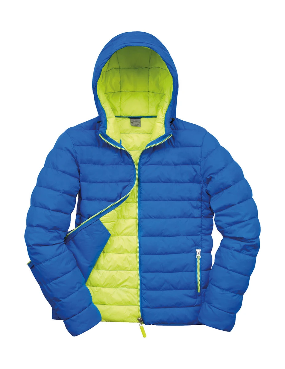 Kurtka Result Snow Bird R194M Ocean Blue/Lime