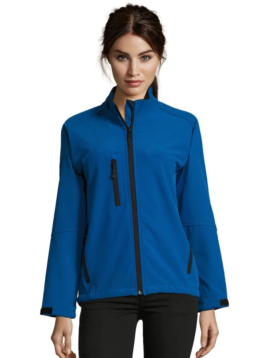 Damska kurtka softshell Sols Roxy 46800 Royal Blue