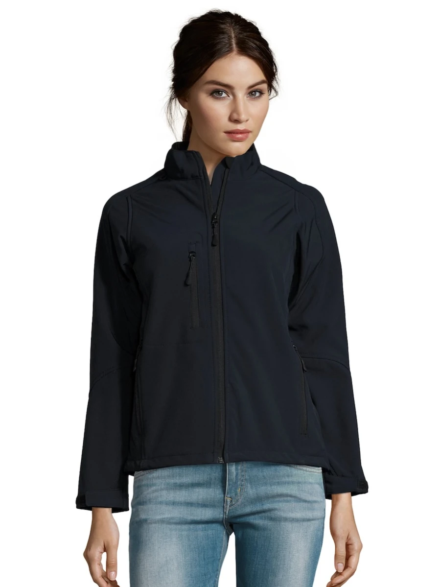 Damska kurtka softshell Sols Roxy 46800 Abys Blue