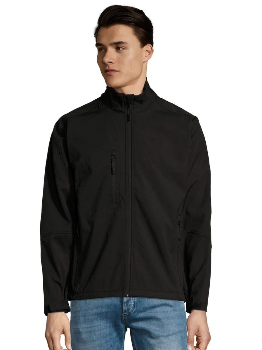 Męska kurtka softshell Relax 46600 Black