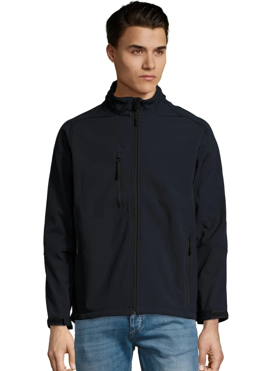 Męska kurtka softshell Relax 46600 Abyss Blue