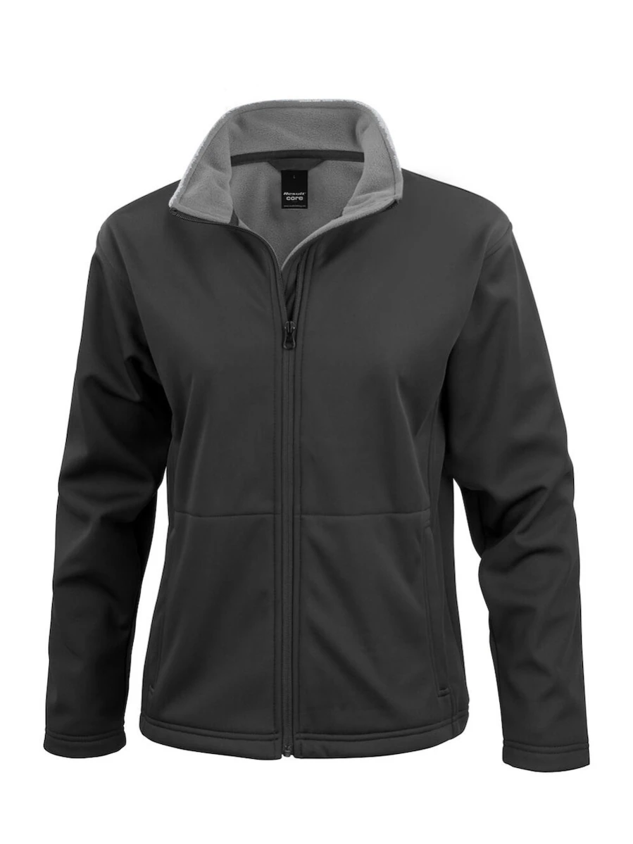 Damski Softshell RESULT Core R209F BLACK