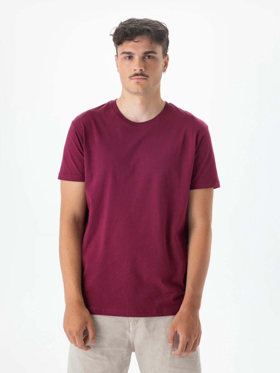 Męska koszulka Essential T Burgundy