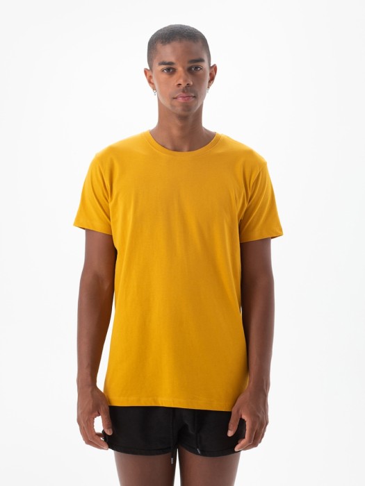 Męska koszulka Essential T Mustard
