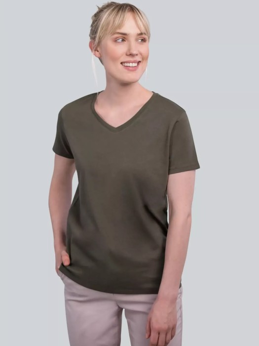 Damska koszulka Luxury V-Neck 202