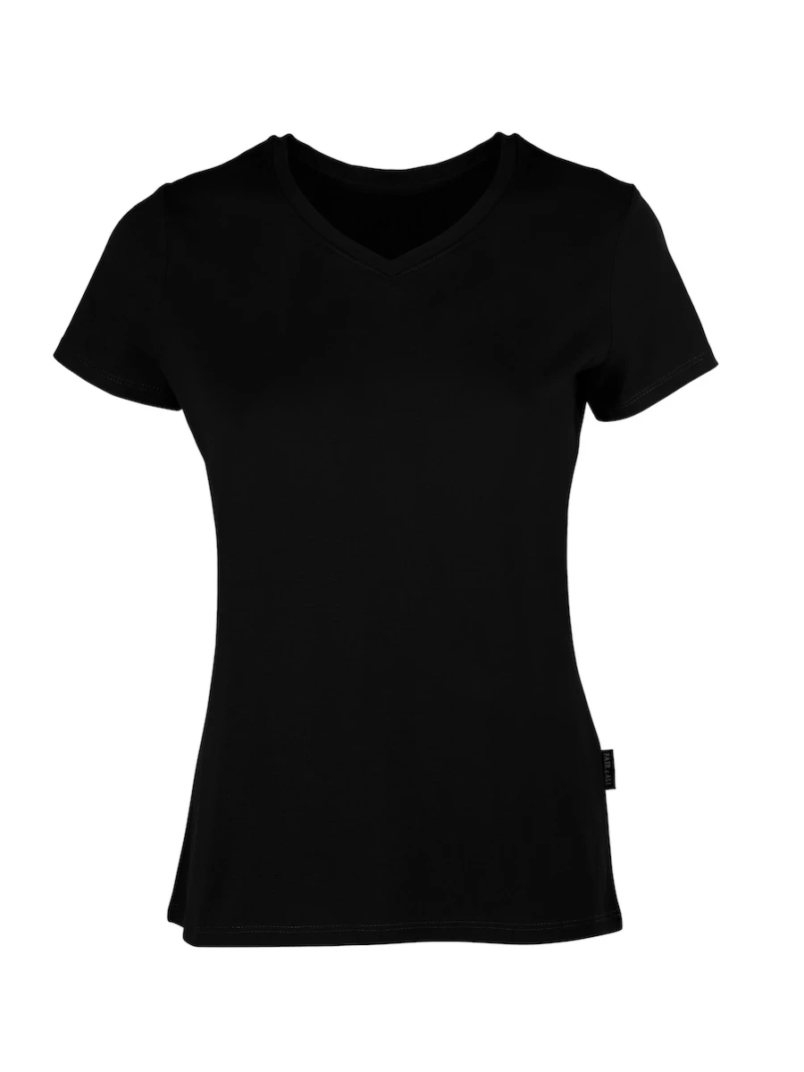Damska koszulka Luxury V-Neck 202 Black