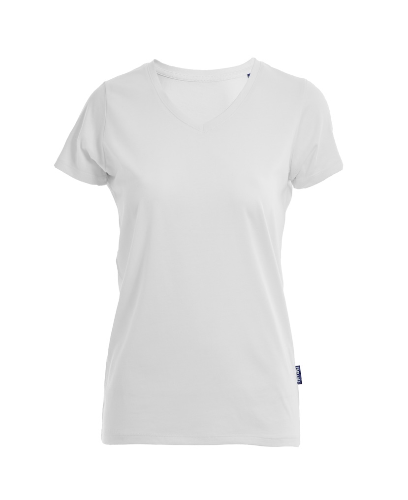Damska koszulka Luxury V-Neck 202 White