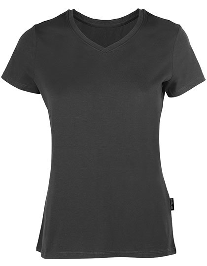 Damska koszulka Luxury V-Neck 202 Dark Grey