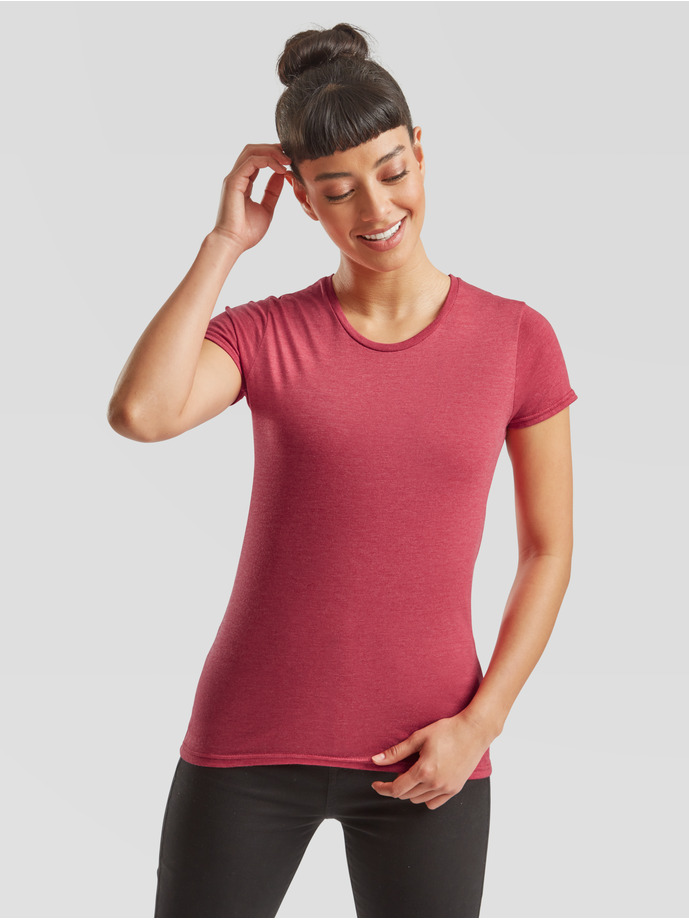 Damska koszulka Iconic 150 Heather Red
