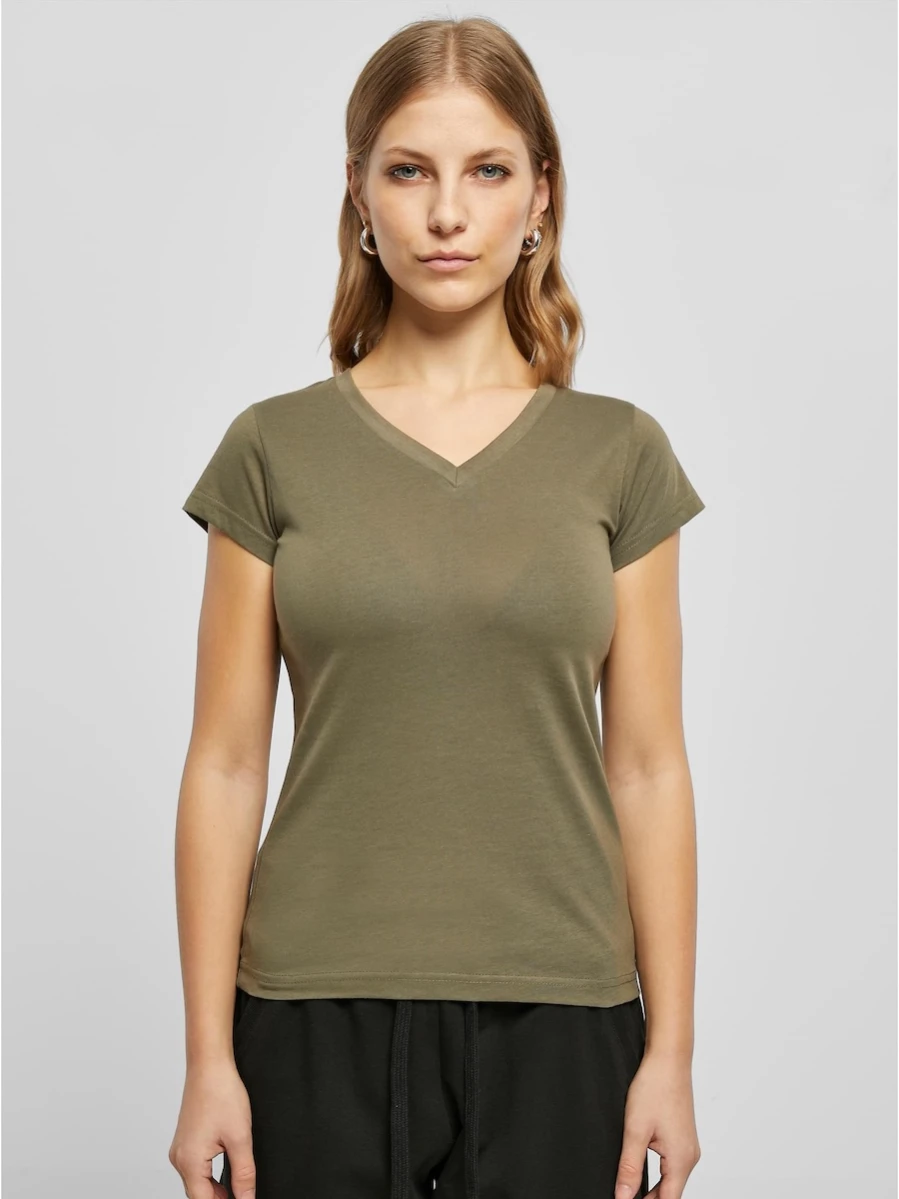 Damska koszulka Basic Tee BY062 (Olive)