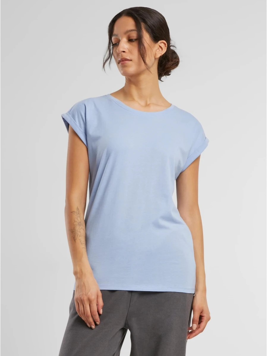 T-shirt Extended Shoulder Tee BY021 Powder Blue