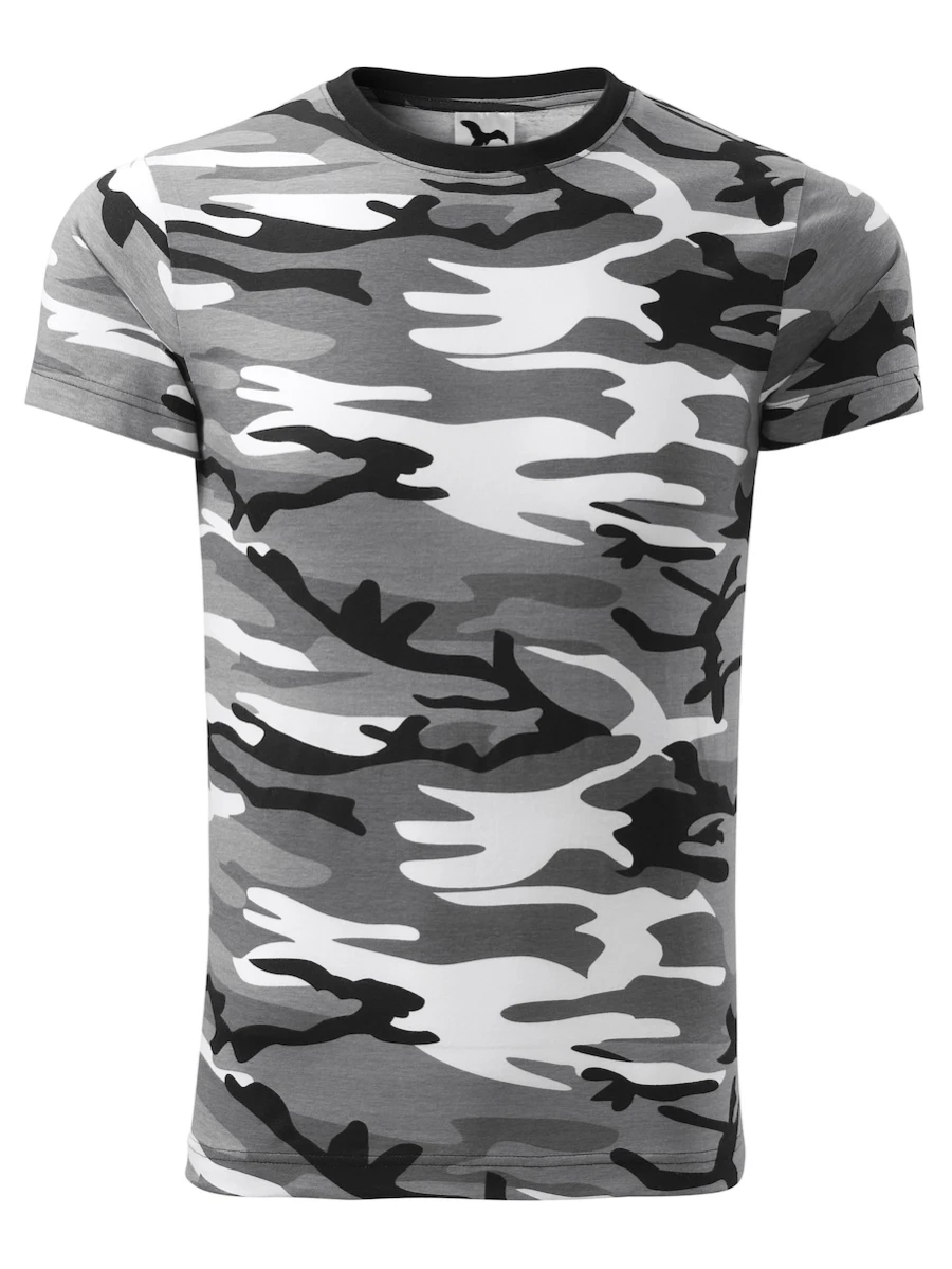 Koszulka Malfini Camouflage 32 - camouflage gray