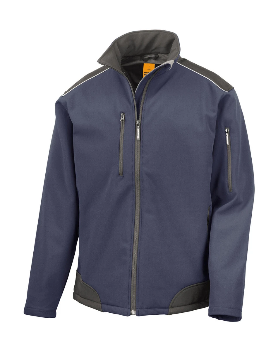 Softshell Roboczy Ripstop R124X Navy/Black