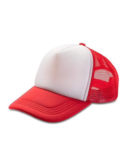 Czapka Result Detroit Trucker RC089X Red/White