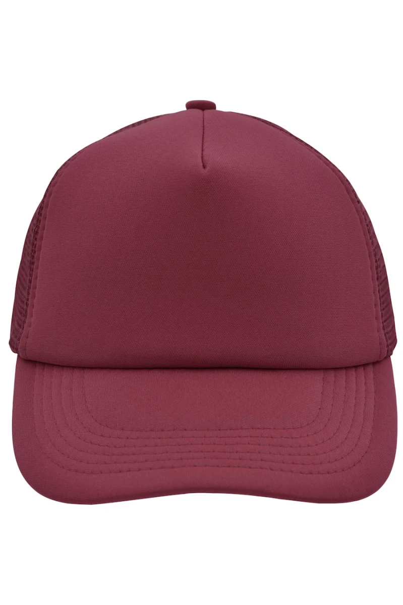 Czapka 5 Panel Polyester Mesh Cap MB070 Burgundy