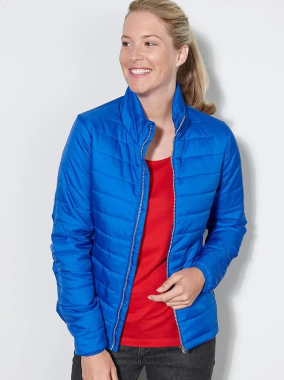 Damska kurtka James Nicholson Ladies` Padded Jacket JN1119