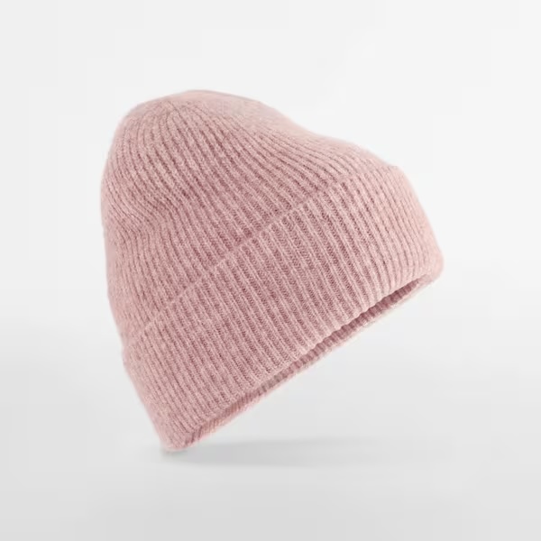 Czapka Wool Blend Beanie B388 Pink Marl