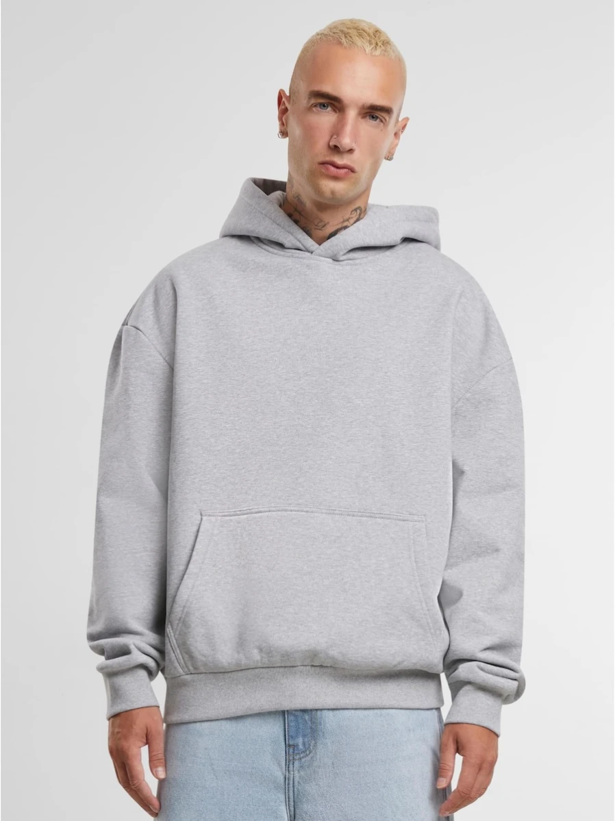 Bluza Ultra Heavy Oversized BY268 Heather Grey
