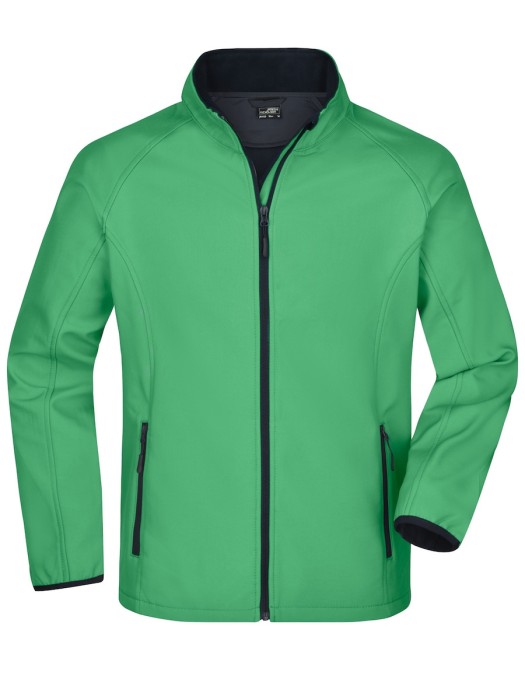 Softshell Daiber Promo JN1130 Green/Navy