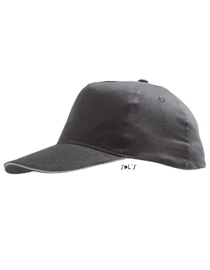 Dark Grey Solid Light Grey