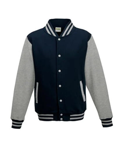 Oxford Navy Heather Grey