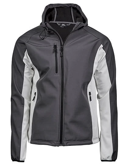 Dark Grey Solid White
