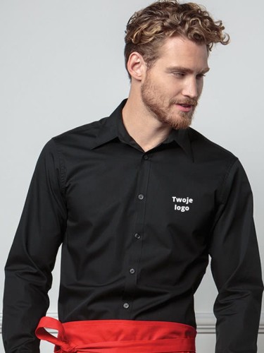 Męska koszula barowa z Twoim logo Bargear dł. rękaw  KK121