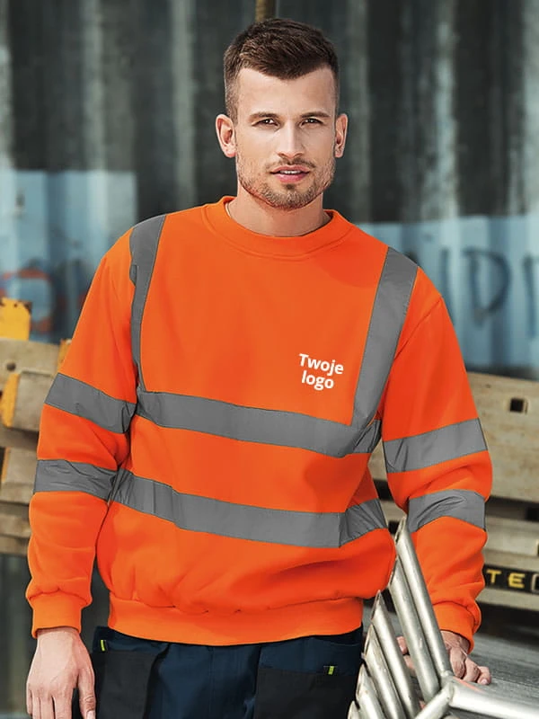 Bluza robocza z odblaskami Rimeck HV Essential 4v6