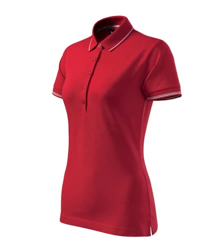 Damska koszulka Polo Malfini Perfection plain - kolor 71 Formula Red