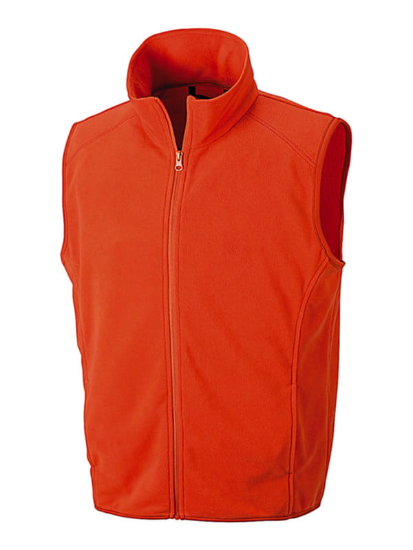 Bezrękawnik z mikropolaru Result Core R116X Orange