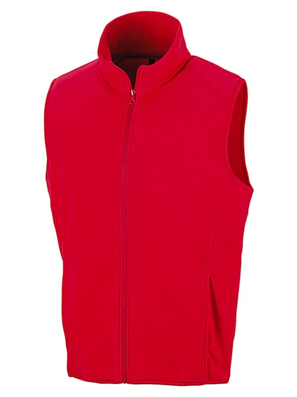 Bezrękawnik z mikropolaru Result Core R116X Red