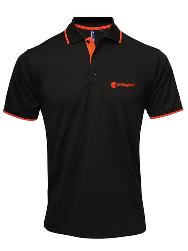 Black/Orange