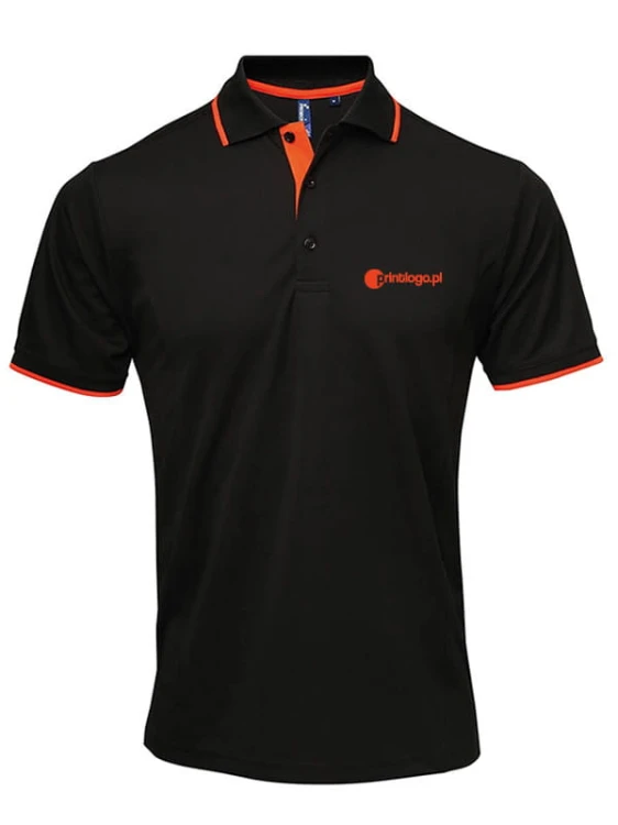 Black/Orange