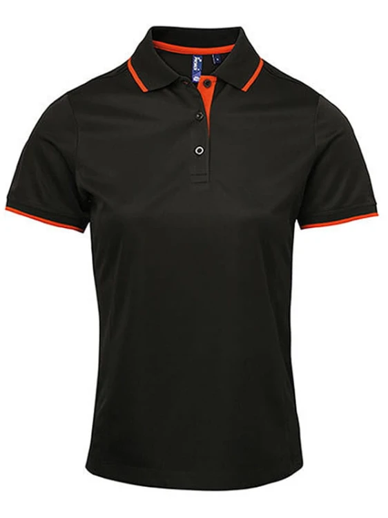 Black/Orange