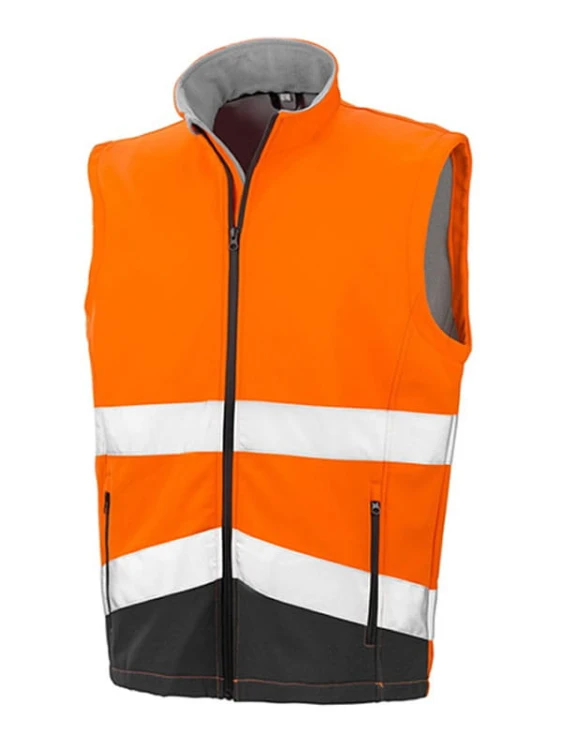 Fluorescent Orange/Black