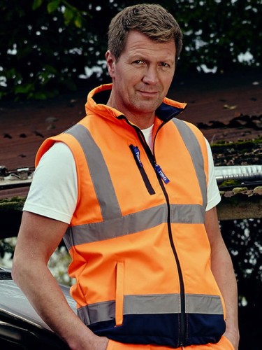 Hi-Vis Orange-Navy