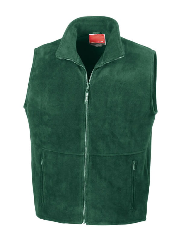 Bezrękawnik polarowy Unisex Result R037X Forest Green