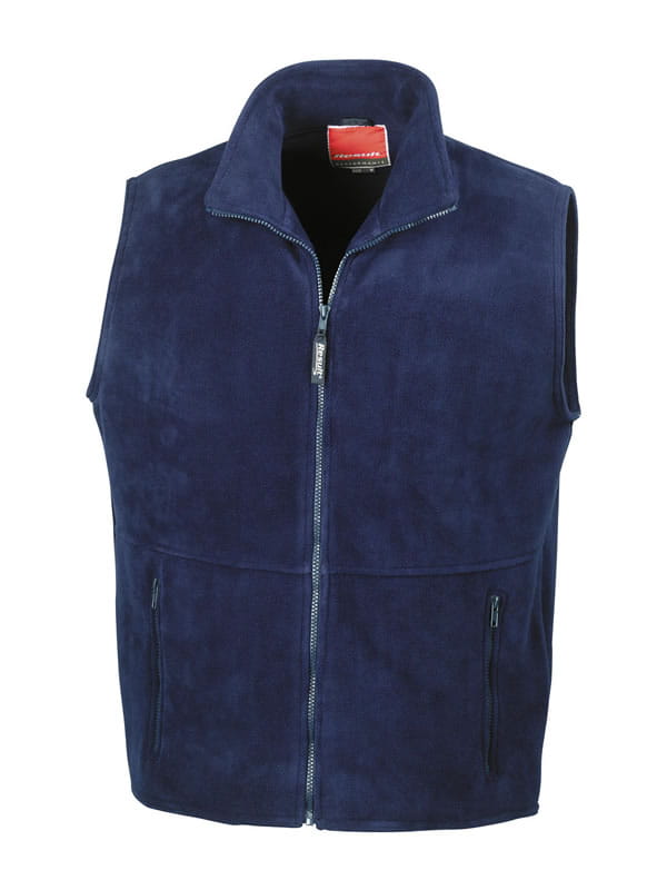 Bezrękawnik polarowy Unisex Result R037X Navy