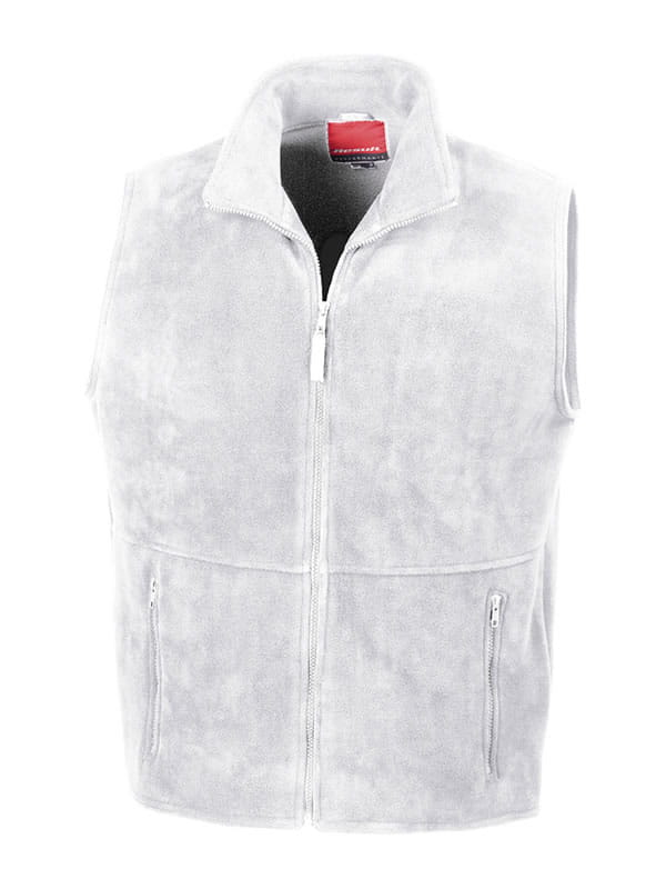 Bezrękawnik polarowy Unisex Result R037X White