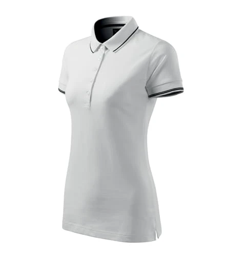 Damska koszulka Polo Malfini Perfection plain - kolor 00 Biały
