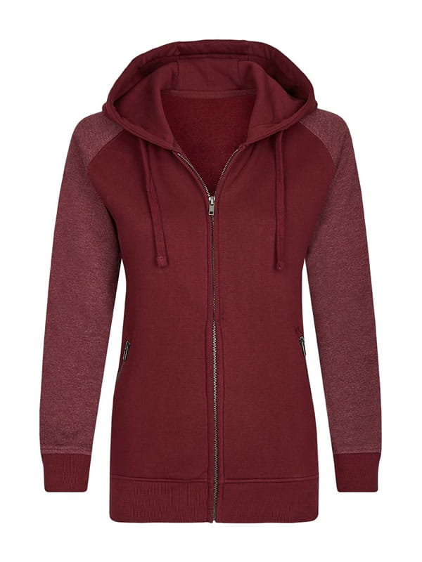 Burgundy/Heather Burgundy