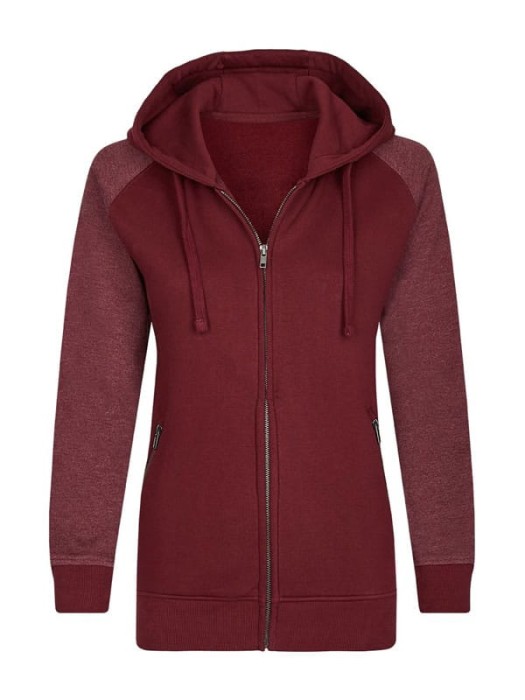 Burgundy/Heather Burgundy