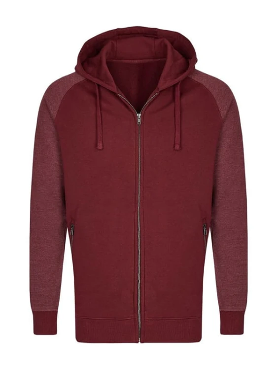 Burgundy/Heather Burgundy