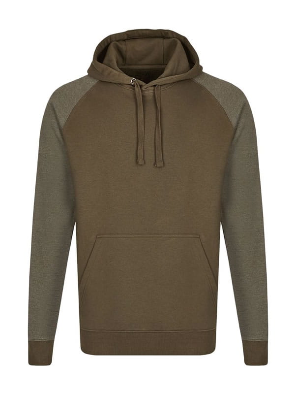 Męska bluza Hoody my mate MY610 Olive/Heather Olive