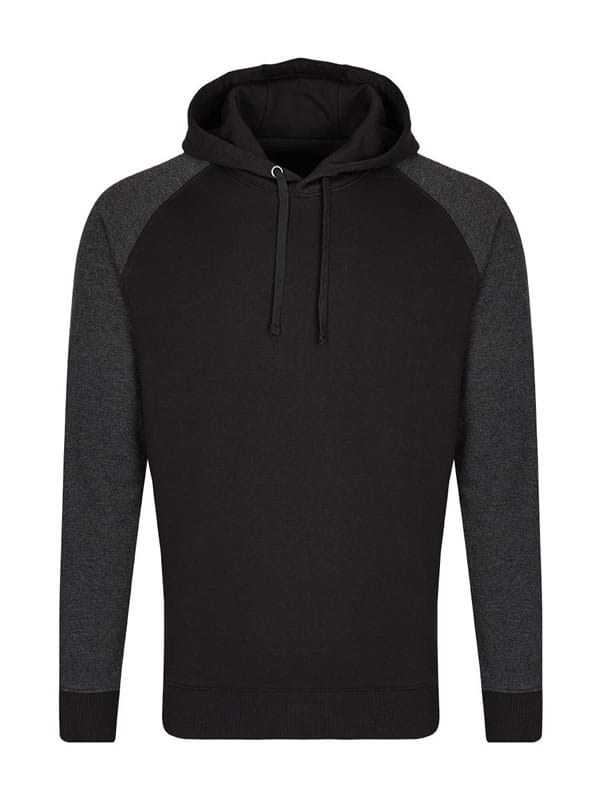 Męska bluza Men´s No Pocket Hoody MY611 Black/Heather Black