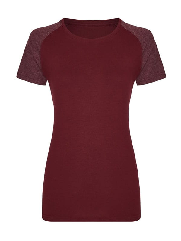 Burgundy/Heather Burgundy