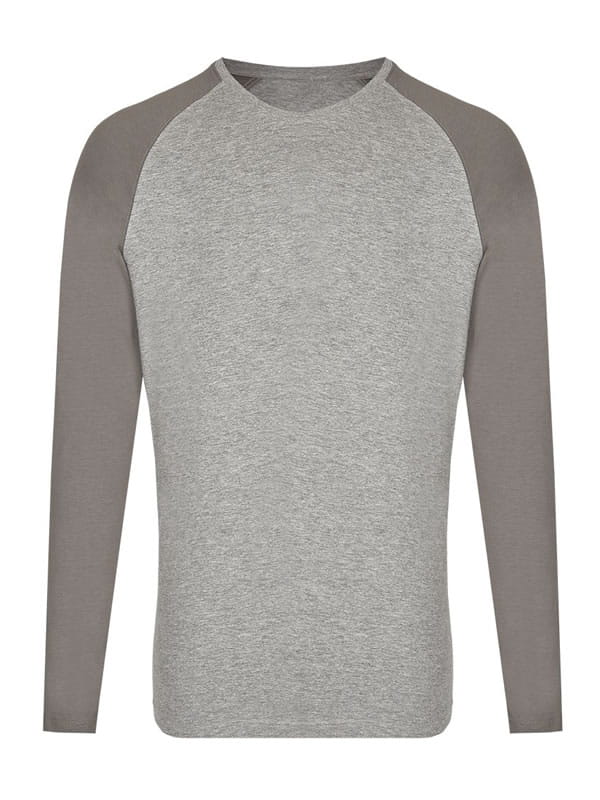 Heather Grey/Grey Solid