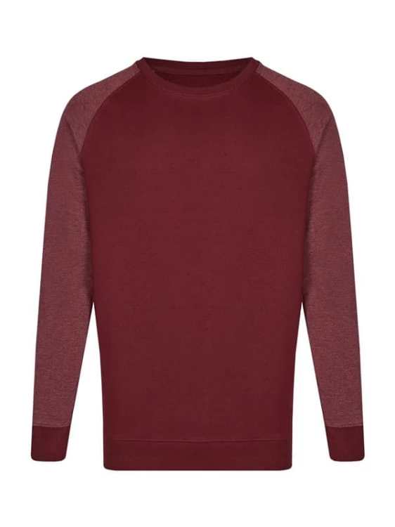 Burgundy/Heather Burgundy