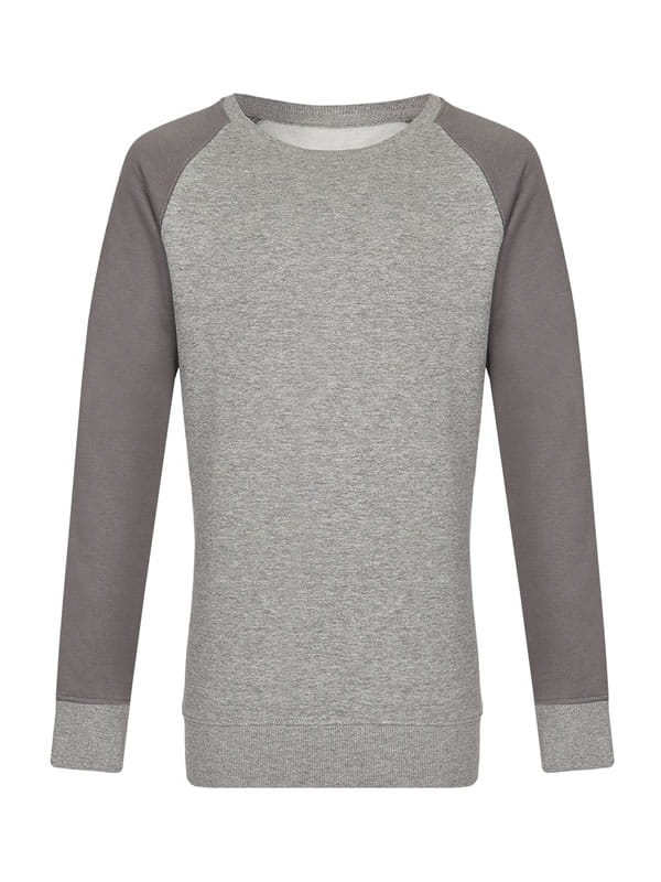 Heather Grey/Grey Solid