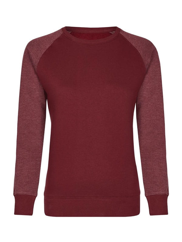 Burgundy/Heather Burgundy